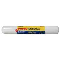 Purdy White Dove 140688183 Roller Cover, 1/2 in Thick Nap, 18 in L, Dralon Fabric Cover, White