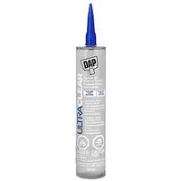 DAP Ultra Clear 7079874330 All-Purpose Flexible Sealant, Crystal Clear, 7 days Curing, -6 to 50 deg C, 300 mL Cartridge