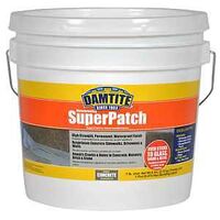 Damtite SuperPatch 04072 Waterproofing Mortar, Gray, 7 lb, Pail