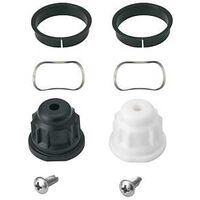 Moen 179103 Handle Adapter Kit, Plastic, For: Monticello, Mini-Wide, Roman Two Handle Centerset Tub and Bar Faucets