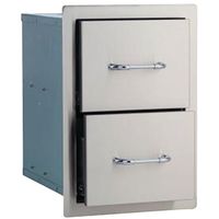 Bull Outdoor 56985 Enclosed Double Drawer