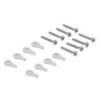 BUTTON TURN NYLON 5/16IN 8PC  