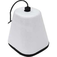 Climaloc Plus CFSTY56 Faucet Cover, 6 in L, 5 in W, Styrofoam, White, For: Outdoor Faucets