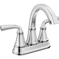 BTHRM FAUCET CTRST 2H CHRM 4IN