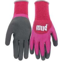 GLOVE LATEX DIP MAGENTA SM/MED