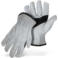 GLOVE COWHIDE W/PALM PATCH L  