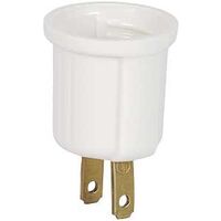 Arrow Hart 738W-BOX Adapter, 660 W, 1-Outlet, Thermoplastic, White