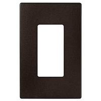 WALLPLATE 1G DECO POLY MID RB 