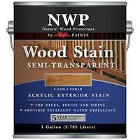 STAIN WD ACRY SEMI-TRNS CDR 1G