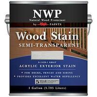 STAIN WD ACRY SEMI-TRNS GRY 1G