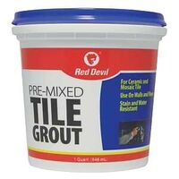 Red? Devil 424 Pre-Mixed Tile Grout?