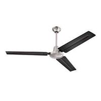 Westinghouse Jax Series 7800300 Ceiling Fan, 3-Blade, Black Blade, Steel Blade, 4-Speed