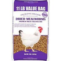Pecking Order 009168-2 Dried Mealworms, 11 lb
