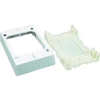 1IN WHITE STARTER/OUTLET BOX