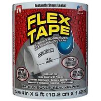 FLEX SEAL TAPE CLEAR 4INX5FT  