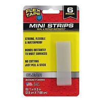 MINI STRIPS TAPE CLEAR 1 X 3IN