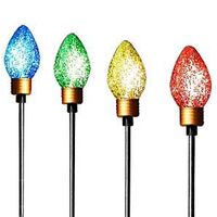 STAKE BULB FACETED LED        