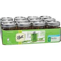 CANNING JAR 1PT 3-1/2IN 4.9IN