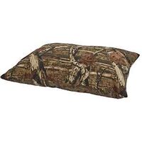 BED DOG 27X36IN PILLOW RED/BLK