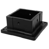 ANCHOR BS PST PLSTC BLK 4X4IN 