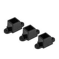 WALL BRACKET STL TXRD BLK UNIV