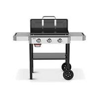 GRIDDLE FLT TOP 3B LP BLK 28IN