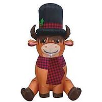 INFLATABLE HIGHLANDER COW 4FT 