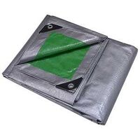 Prosource T2030GS140 Poly Tarpaulin with Aluminum Grommets