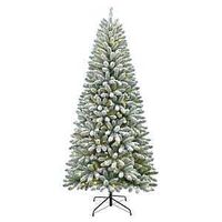 YUKON SPRUCE FLOCKED TREE 75FT
