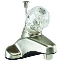 FAUCET LAV 4IN ACRYL 1 HDL