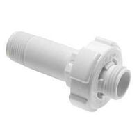 DRAIN VALVE ROUND POLY 4IN    