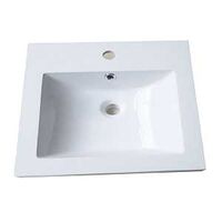 SINK SQUARE BASIN/OVRFLW 2X4IN