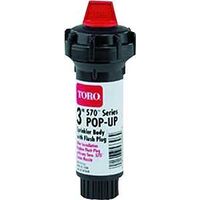 Toro 570Z Pro 53820 Pop-Up Fixed Spray Body With Flush Plug