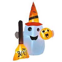 GHOST W/BROOM INFLATABLE 4.7FT