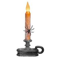 HALLOWEEN WND CANDLE LED 8.5IN