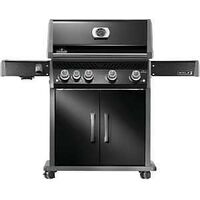 GAS GRILL INFRED 4-BNR LP BLK 