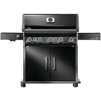 GAS GRILL INFRED 5-BNR LP BLK 
