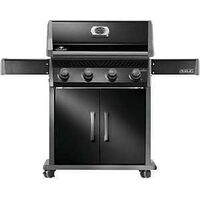 GAS GRILL 4B NG BLK/SS 525SQIN