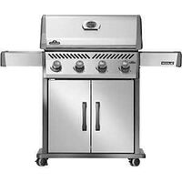 GAS GRILL 4-BNR NG SS 525SQIN 