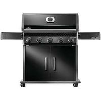 GAS GRILL 5-BNR NG BLK 625SQIN