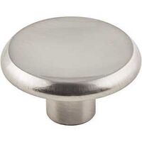 CABINET KNOB SATIN NIC 1-1/2IN