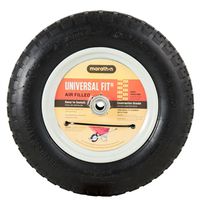 Arnold 20260 Air Filled Center Hubbed Wheelbarrow Tire