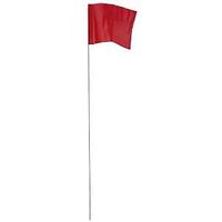 FLAG STAKE RED 2.5X3.5X21IN   