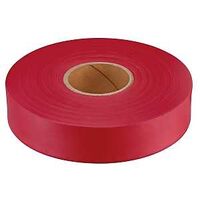 TAPE FLAGGING RED 1IN X 600FT 