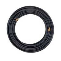 RCA Basic CVHD901R RG6 Coaxial Cable, Black Sheath, 100 ft L