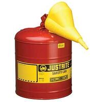 Justrite 7150110 Type I Safety Can with Funnel