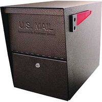 Mail Boss 7208 Packagemaster Curbside Ultimate Locking  Mailbox