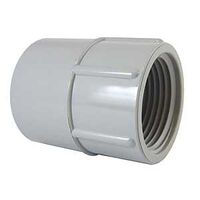 ADAPTER CNDT 3/4IN F PVC GREY 