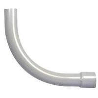PVC ELBOW 90 BELL END 1/2 IN  