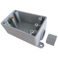 PVC SWITCH BOX 1/2 AND 3/4 IN 